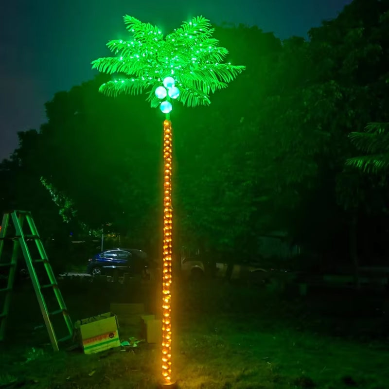 9.5Ft LED Artificial Palm Tree