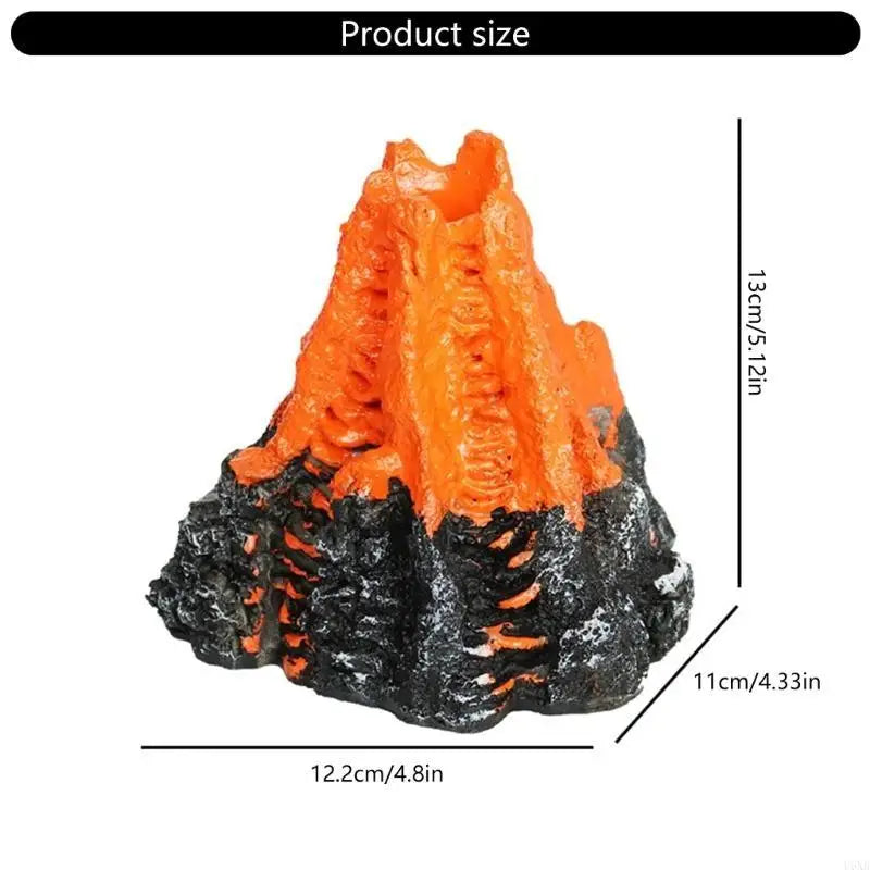 Volcano Aquarium Ornament Bubbler