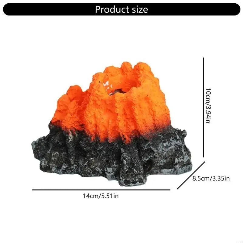 Volcano Aquarium Ornament Bubbler