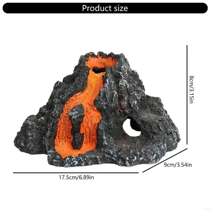 Volcano Aquarium Ornament Bubbler