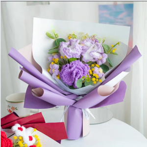 Crochet Flower Bouquet Gift