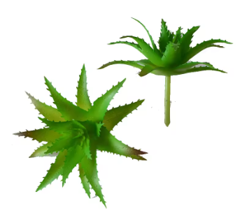 12pcs Artificial Succulent Plants – Faux Green Bonsai for Home & Garden Decor