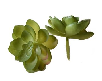 12pcs Artificial Succulent Plants – Faux Green Bonsai for Home & Garden Decor