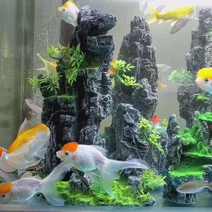 Aquarium Rockery Resin Decor
