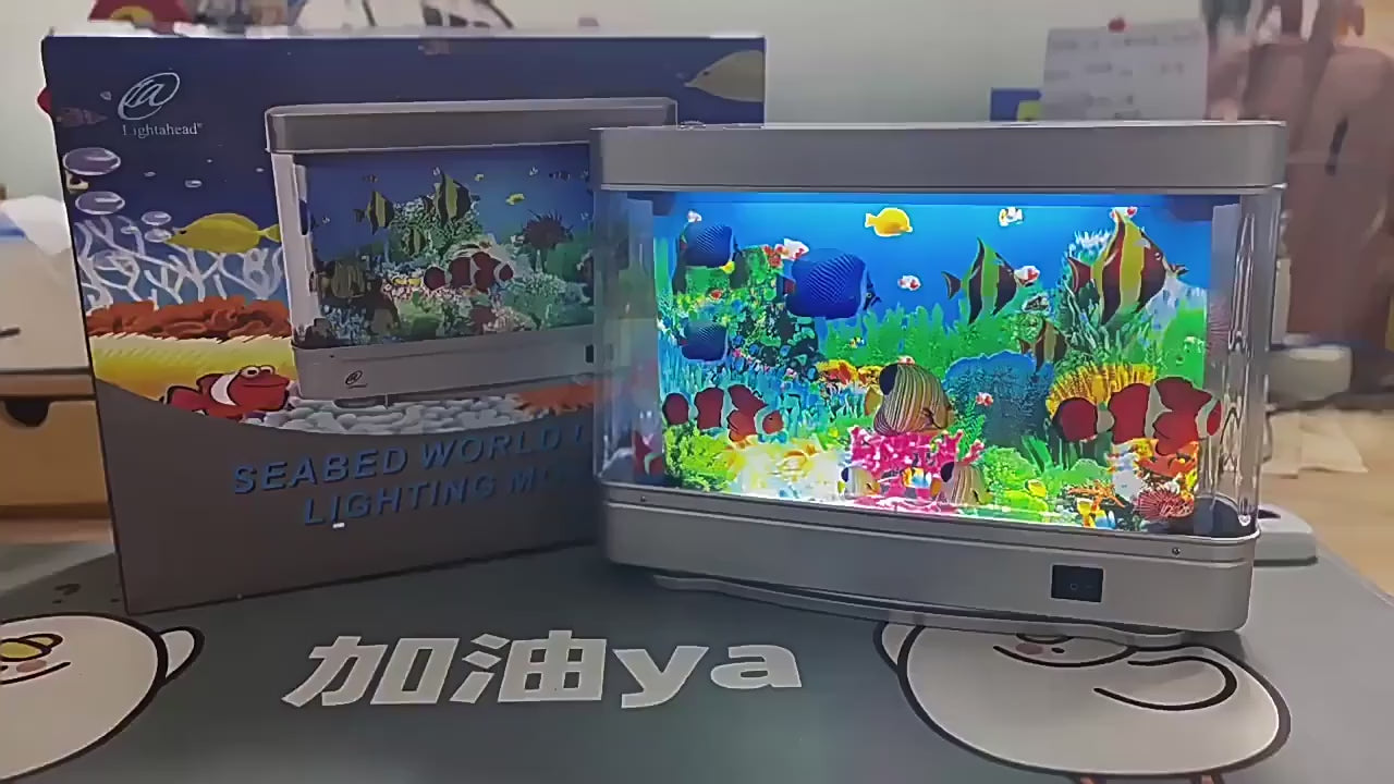 LED Tropical Fish Tank Lamp Decor
