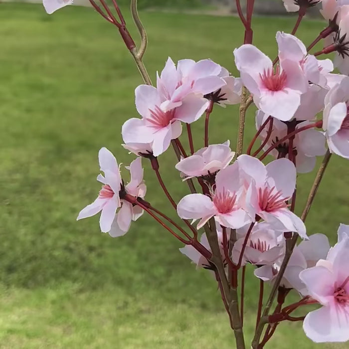 Artificial Peach Blossom Decor