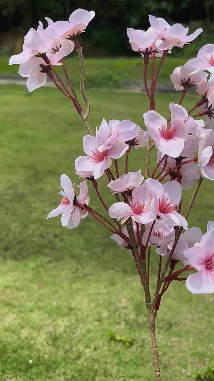 Artificial Peach Blossom Decor