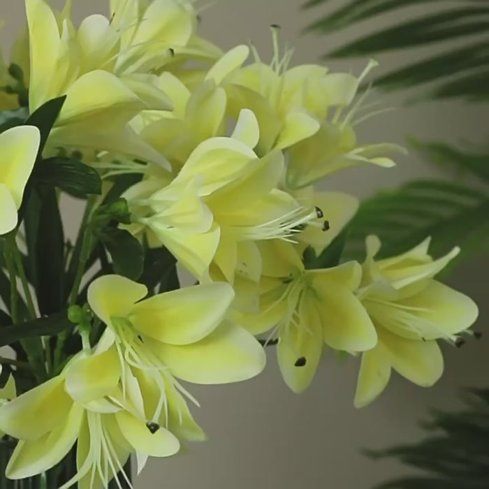10-Head Silk Lily Bouquet